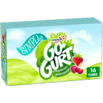 Simply Go-GURT Strawberry and Mixed Berry Kids Low Fat Yogurt Variety Pack, Gluten Free, 2 oz. Yogurt Tubes (16 Count)
